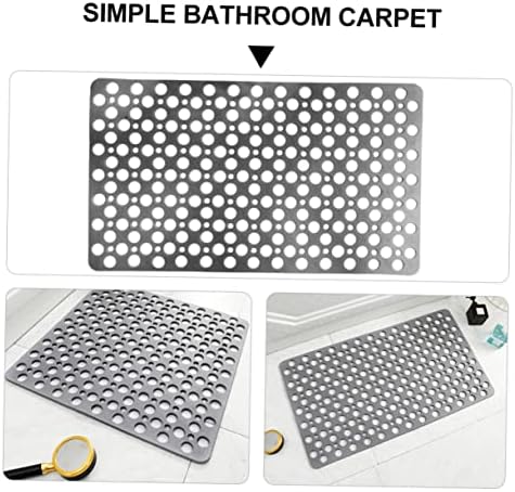 VOSAREA Non-Slip TPE Bath Mat with Suction Cups