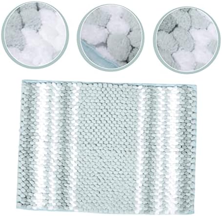 Ciieeo Non-Slip Bath Rug with Absorbent Design