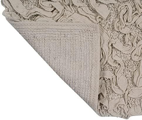Home Weavers Bell Flower 2 Piece Bath Rug Set