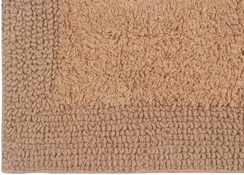 Home Weavers Luxury Cotton Reversible Bath Rug Set