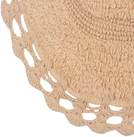 Home Weavers Hampton Crochet Reversible Bathmat Set