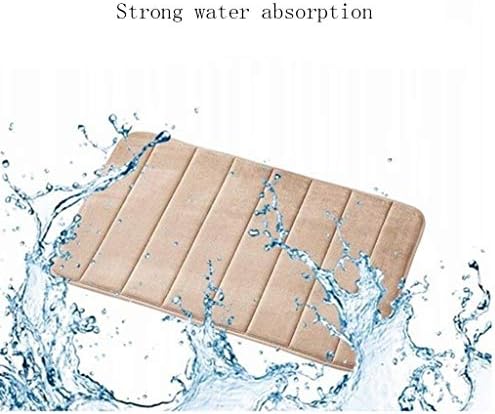 Memory Foam Bath Mat Rug - Non-Slip Soft and Water Absorbent
