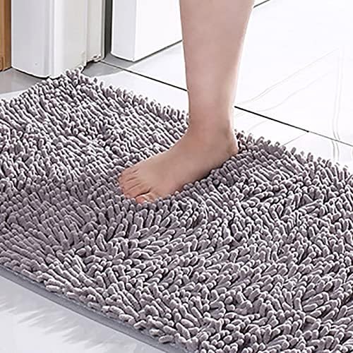 Scceatti 35x24 Non Slip Absorbent Shower Rug