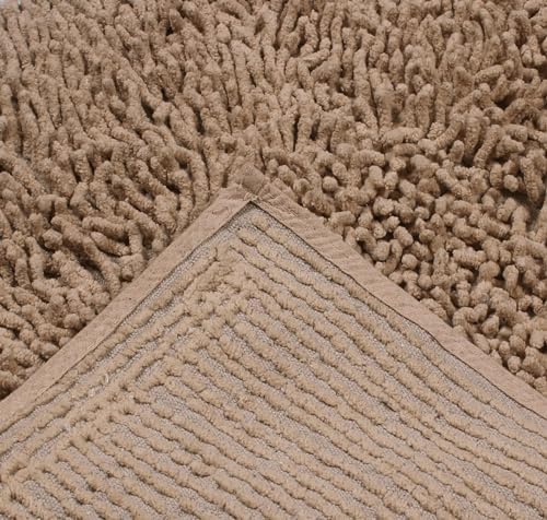 Home Weavers Fantasia Bath Rug Set - 17x24 Soft Cotton Absorbent Bath Mat