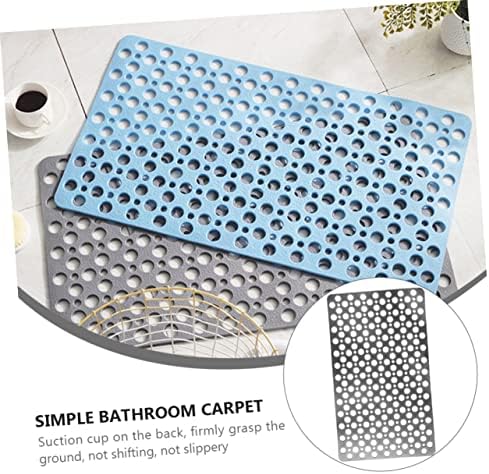 VOSAREA Non-Slip TPE Bath Mat with Suction Cups
