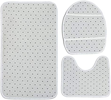 Wotrend Easter 3 Piece Bath Rug Set