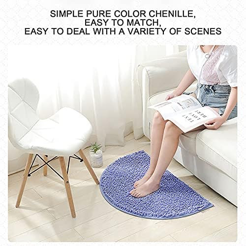 KELINFONG Thick Shaggy Bath Rug Set 20x14 Non-Slip Absorbent 1
