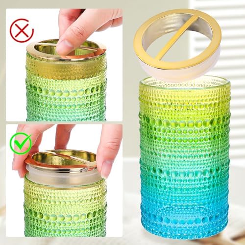 Nafhone Gradient Glass Bathroom Accessories Set 2 Pcs