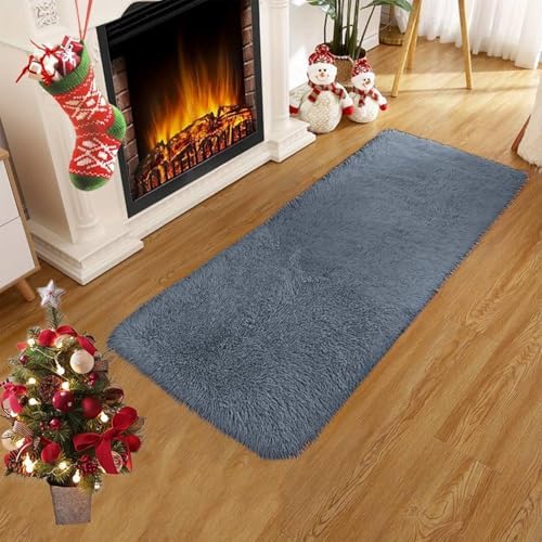 4 Piece Soft Non-Slip Bathroom Rug Set