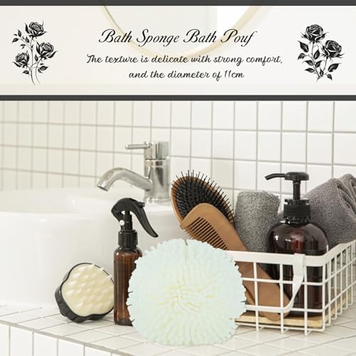 WREWING 6 Pcs White Ceramic Bathroom Shower Set