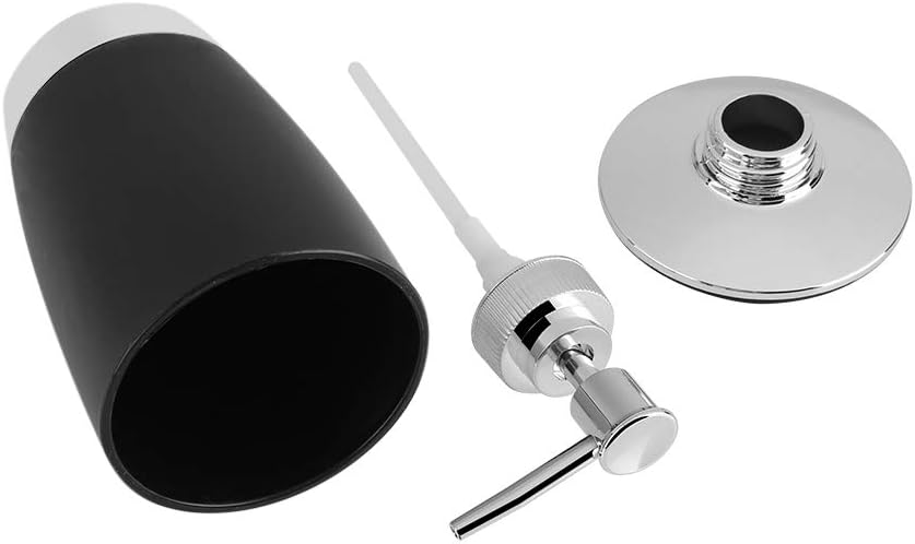 GYZOUKA 4Pcs Bathroom Accessories Set Black 1