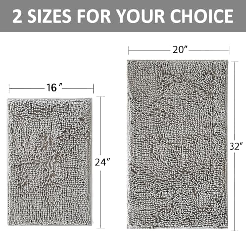 RUN HELIX Super Soft 2 Piece Bath Rug Set