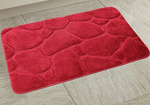 Ultra Plush River Rock Bath Rug Set 1Pc
