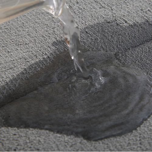 Reyox Memory Foam Bath Mat 1x16 Feet Black Non Slip