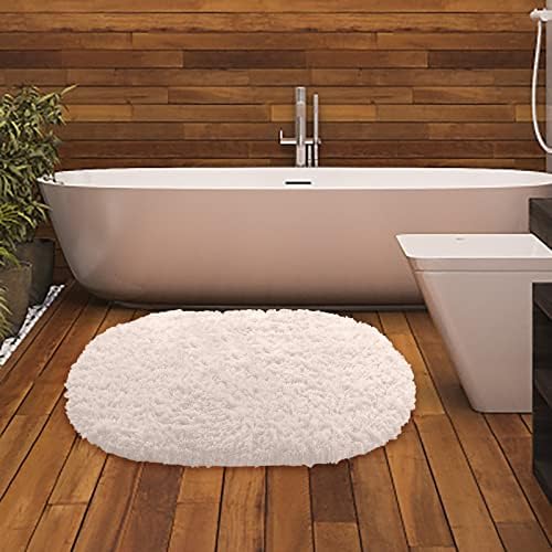 KELINFONG Bath Rug Set 27x18 Inch Non-Slip Microfiber Plush