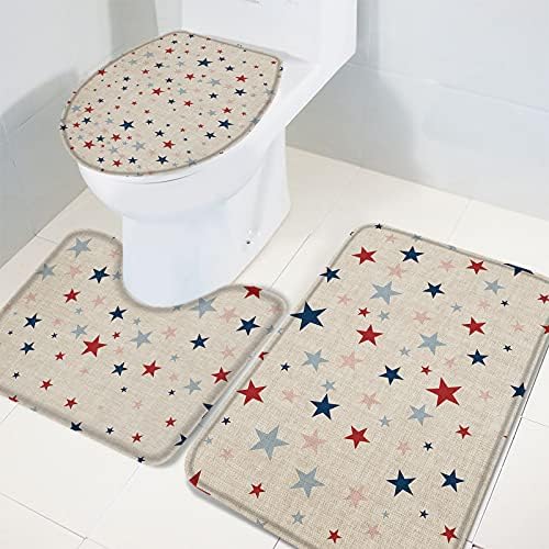 American Stars Independence Day Bathroom Rug Set of 3 - Small 1