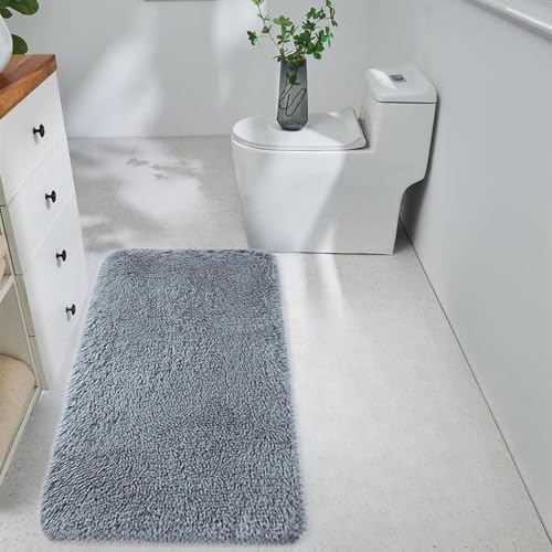 4 Piece Soft Non-Slip Bathroom Rug Set