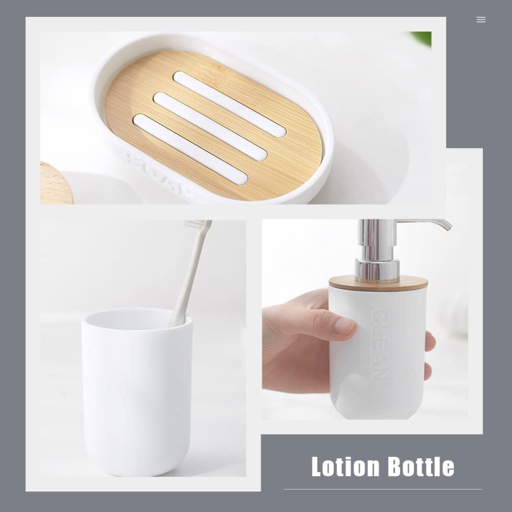 Cabilock 4-Piece Bathroom Organization Set