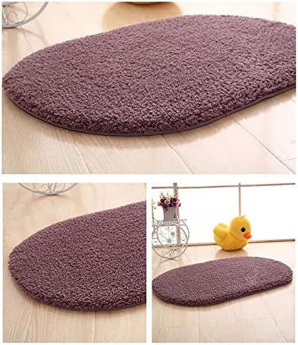 KELINFONG Bath Rug Set 27x18 Inch Non-Slip Microfiber Plush