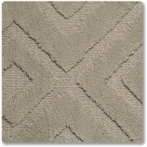 Jean Pierre Lilah Plush Bath Mat Set 21 x 34 Linen 2 Piece