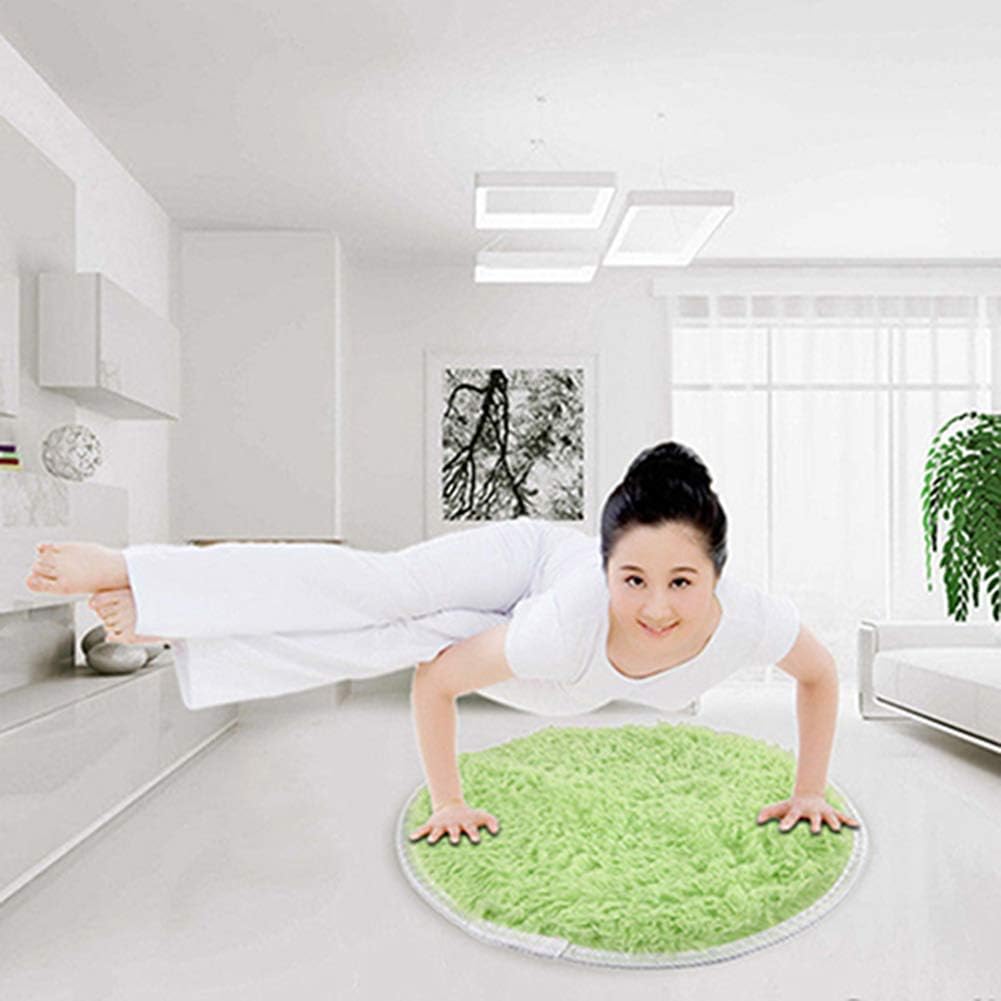 Soft Shaggy Non-Slip Bath Rug for Home and Kitchen
