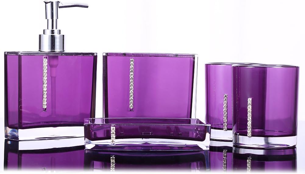 Yosoo 5 Piece Bathroom Accessory Set