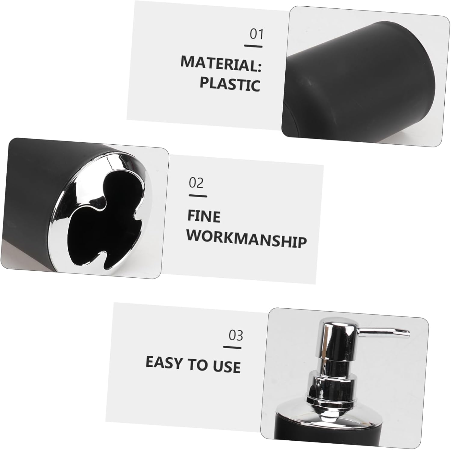 Hoement Four-Piece Toiletry Set Bath Accessories