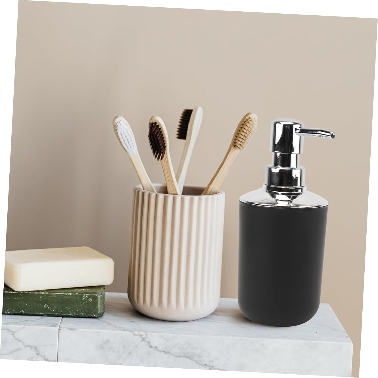 CAXUSD 4PC Bathroom Accessories Kit