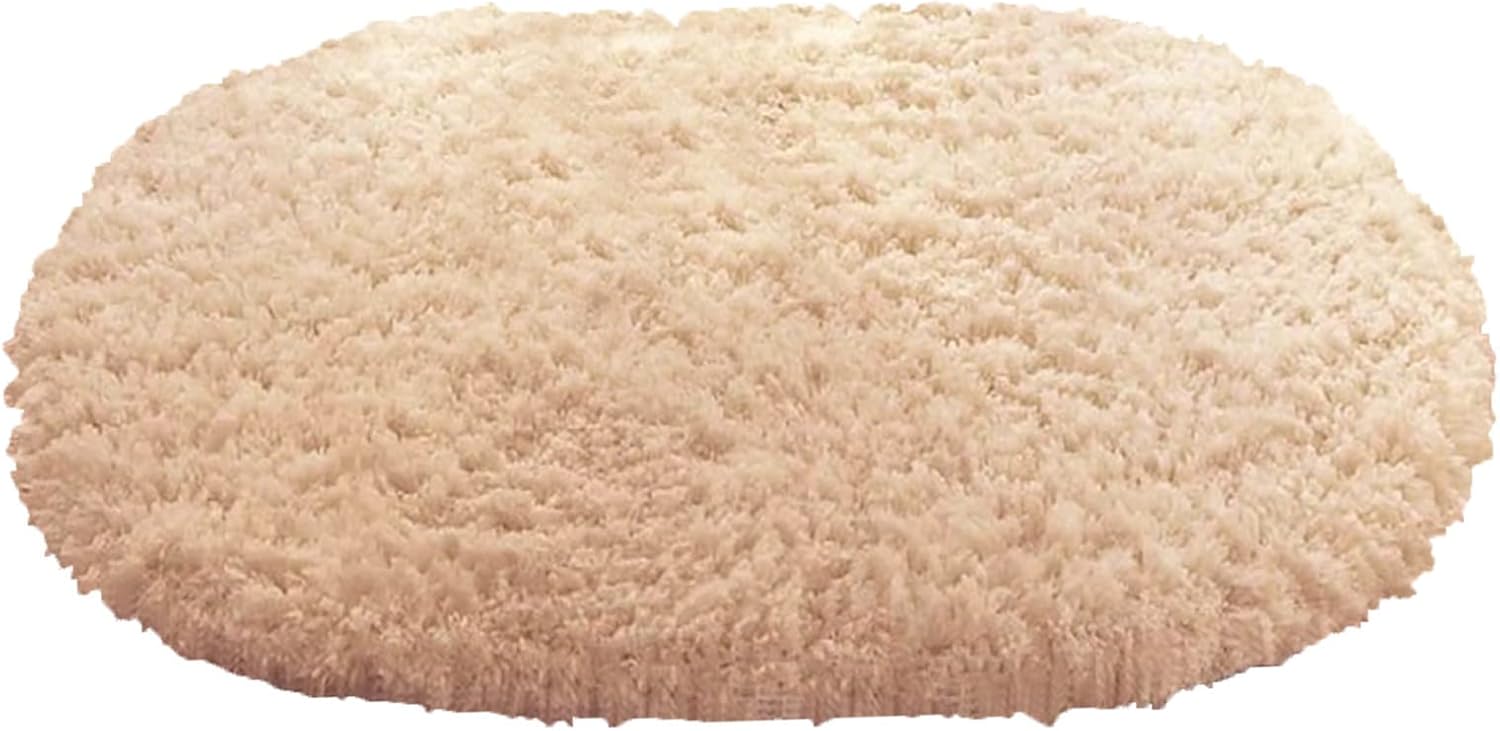 Gooddyiyukey 27x18 Bath Rug - Non-Slip Shaggy Microfiber