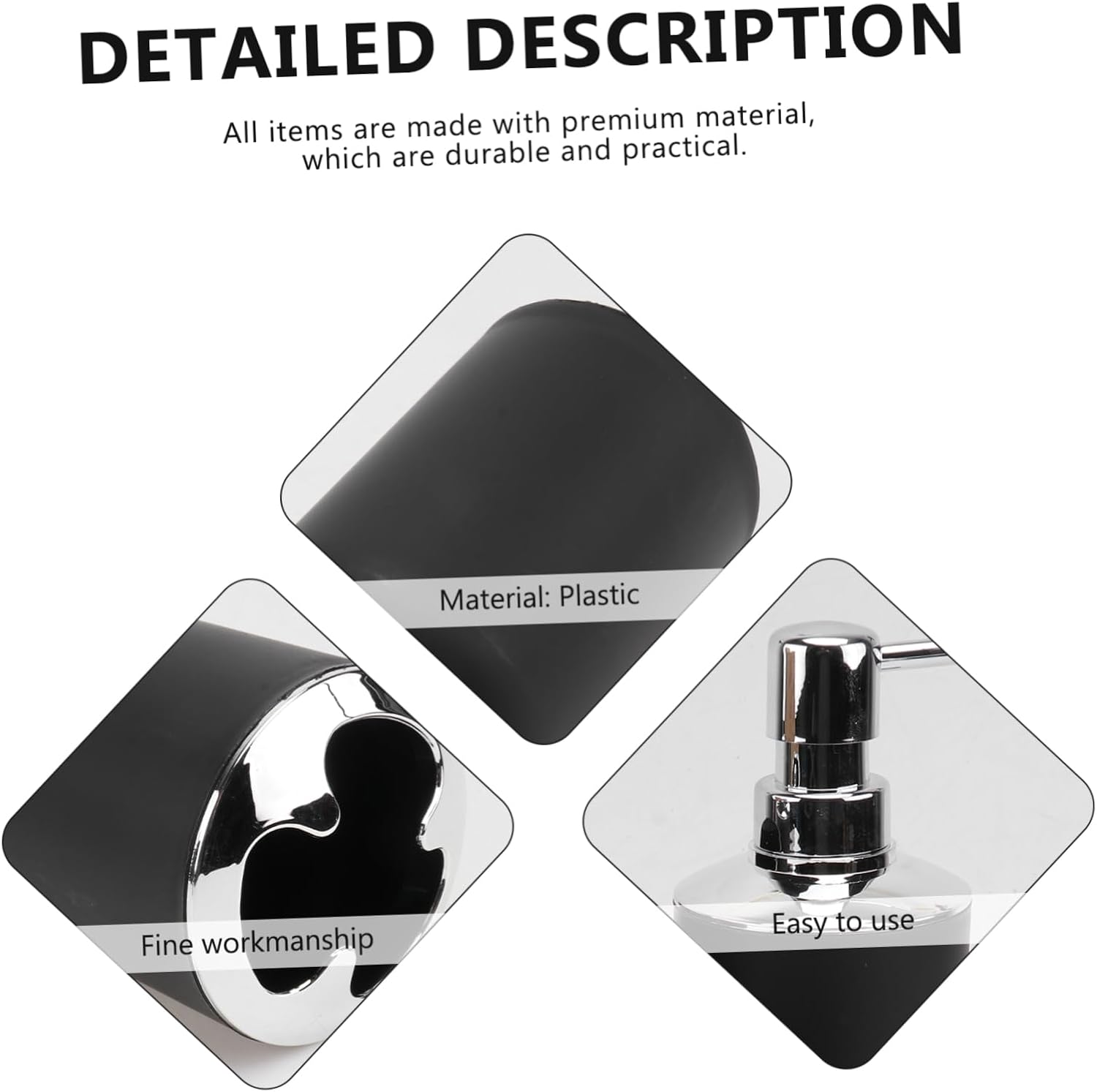 LABRIMP Four-Piece Toiletry Set Bathroom Essentials Kit 1