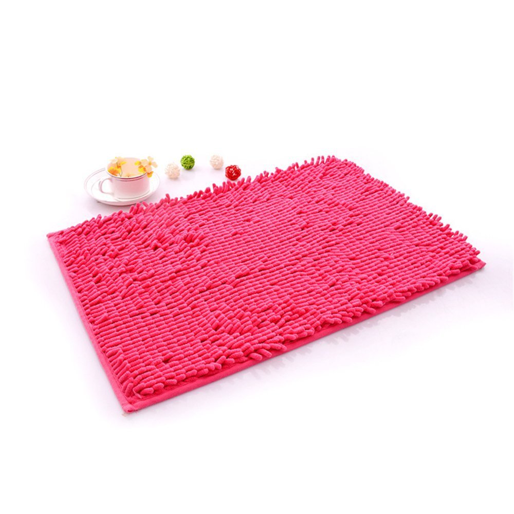 IVYRISE Anti-Slip Bath Mat with Soft Chenille