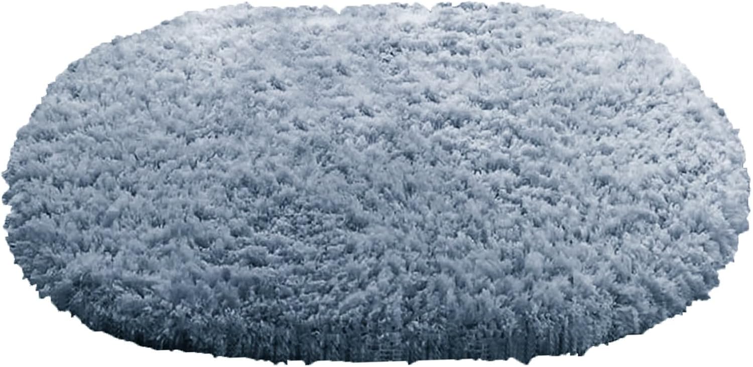 Gooddyiyukey Non-Slip Bath Rug Set 27x18 Inch Microfiber Plush