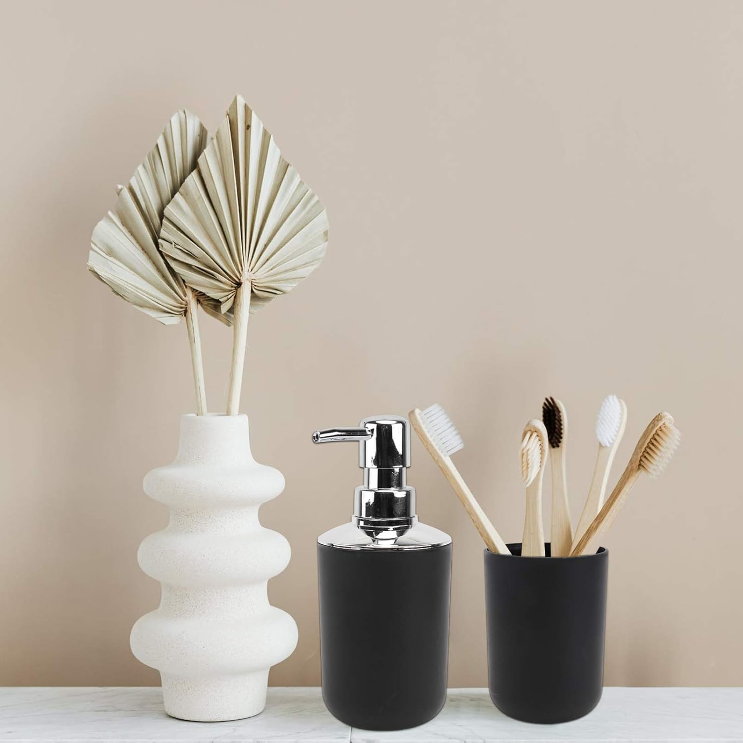 Beaupretty 4-Piece Bathroom Wash Set