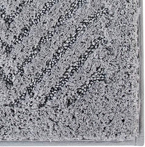 Better Trends Bathroom Rug 24 x 40 Soft Non-Slip Cotton Bath Mat
