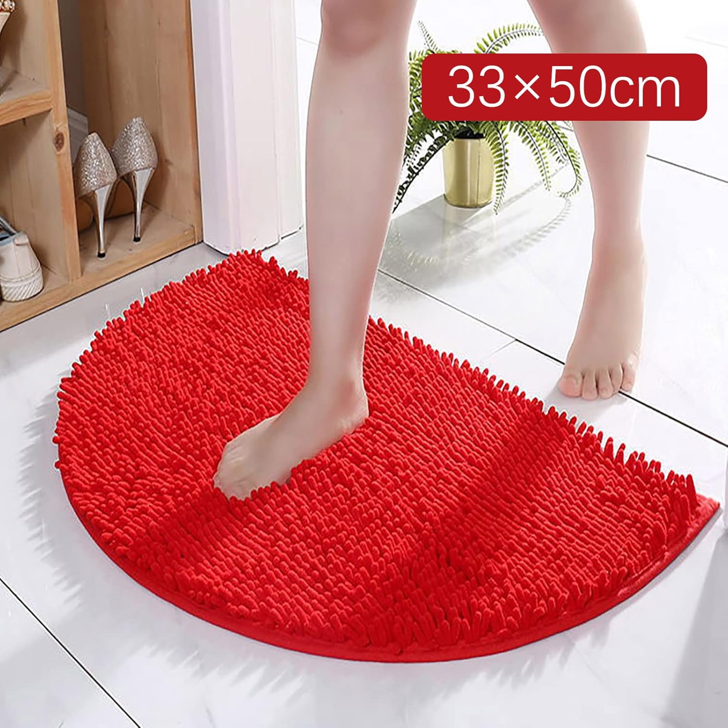 Bathroom Rug Non-Slip Plush Comfortable Quick Drying Absorbent Mat