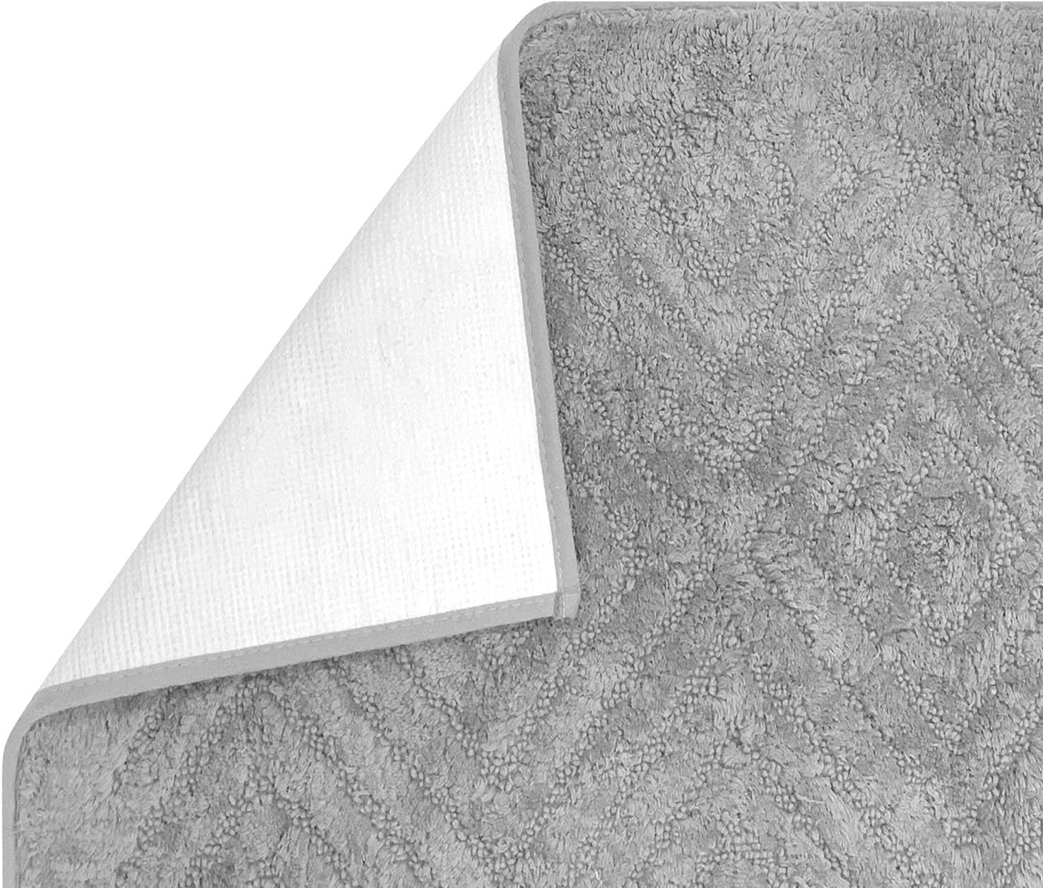 Better Trends 2 Piece Bath Rug Set 100 Cotton Non-Slip