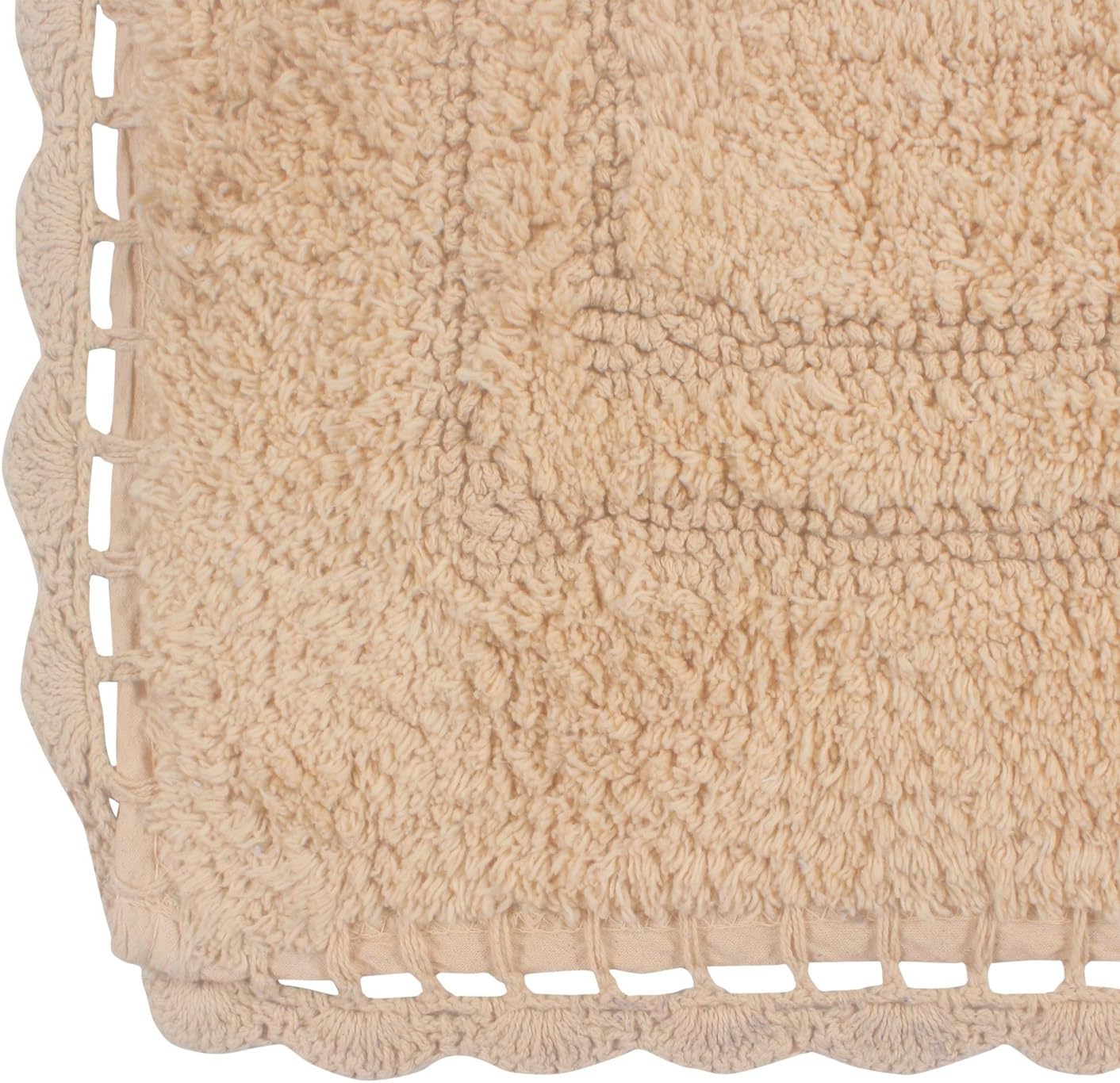 Home Weavers Reversible Cotton Bathmat 20x20