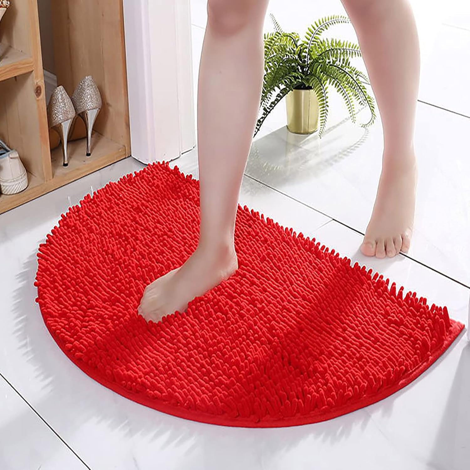 Bathroom Rug Non-Slip Plush Comfortable Quick Drying Absorbent Mat