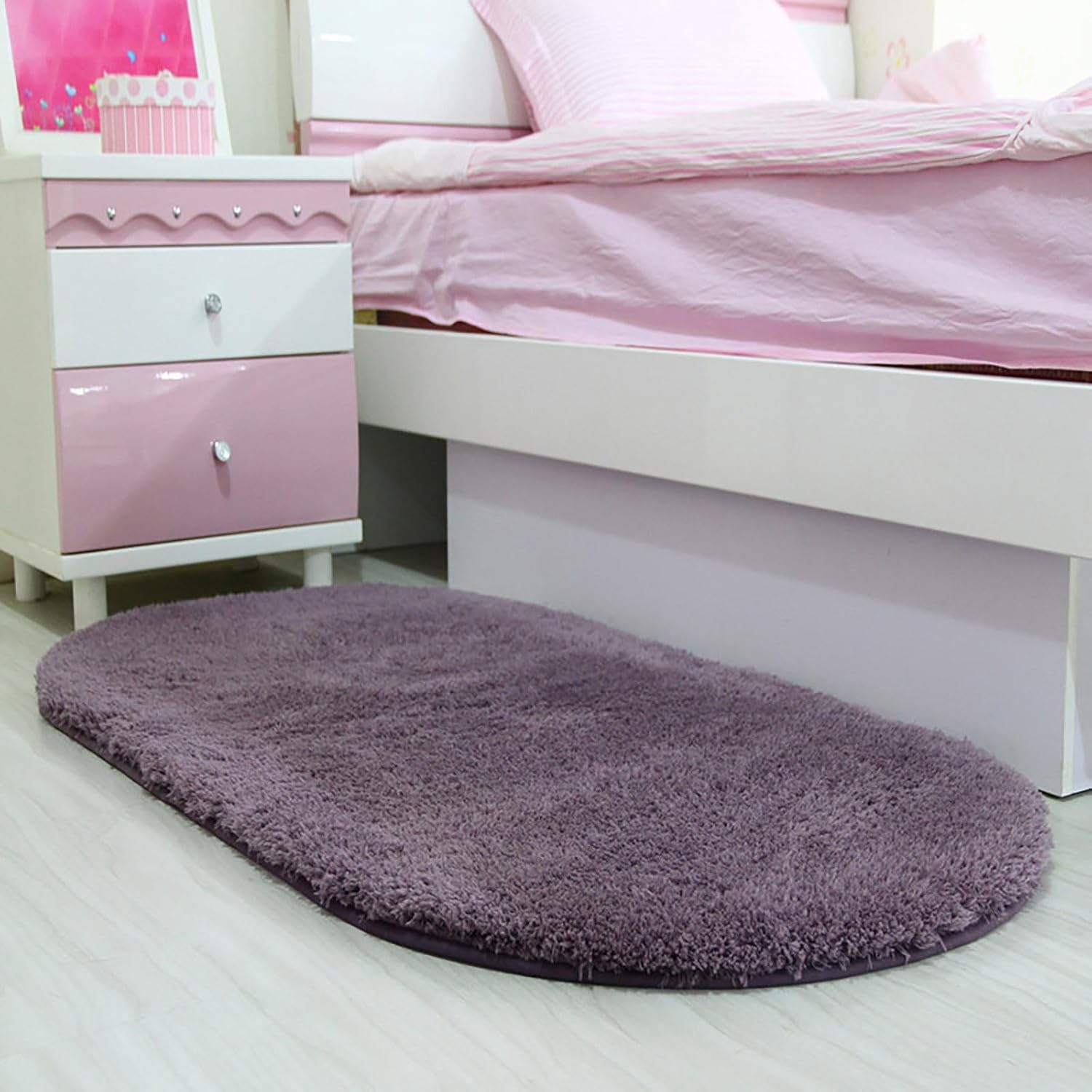 KELINFONG 27x18 Extra Soft Non-Slip Bath Rug Set