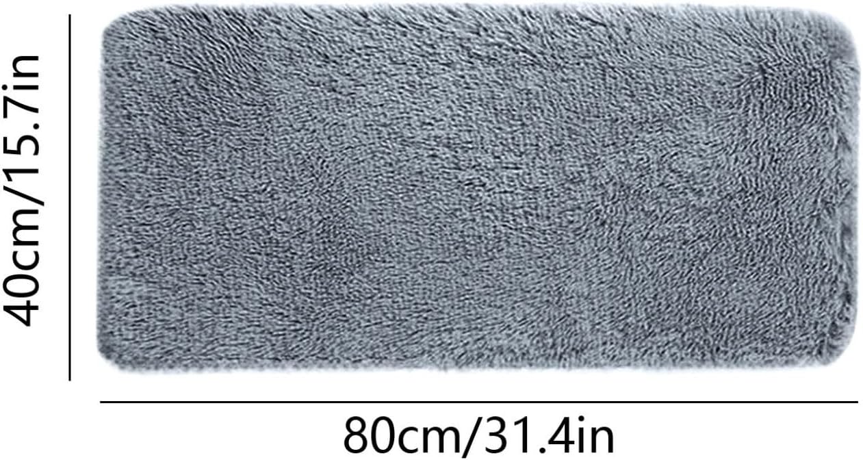 4 Piece Soft Non-Slip Bathroom Rug Set