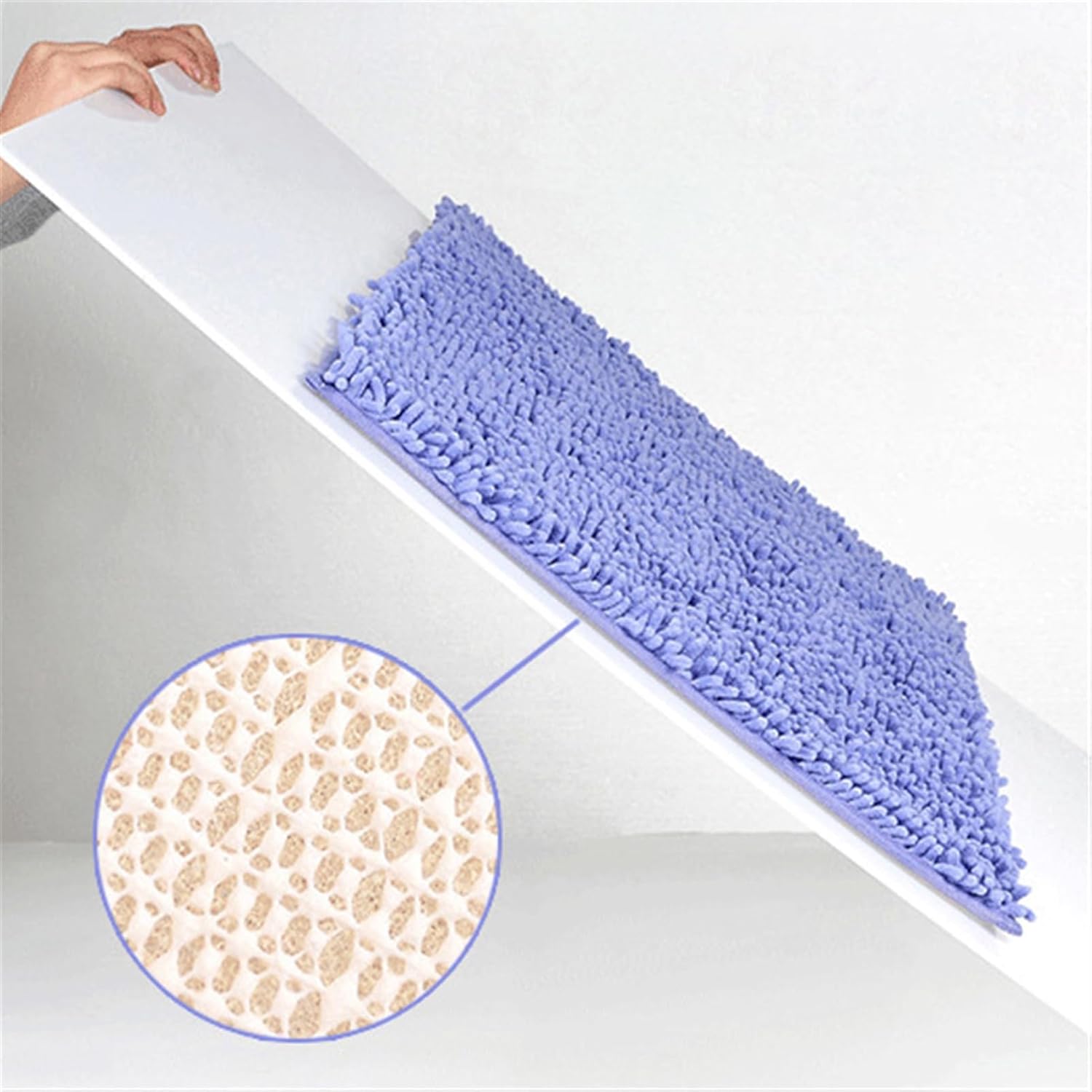 Reyox Thick Chenille Bath Mat Non Slip 10 x 16 Feet