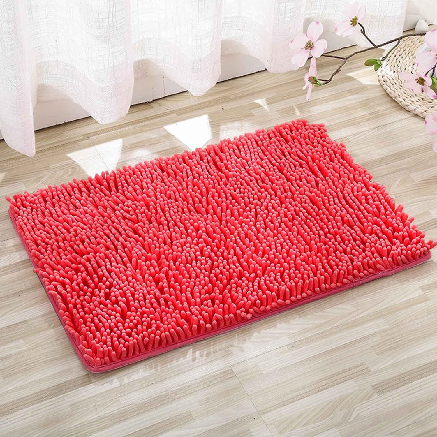 Gooddyiyukey Non-Slip Shaggy Bath Rug Set 2024