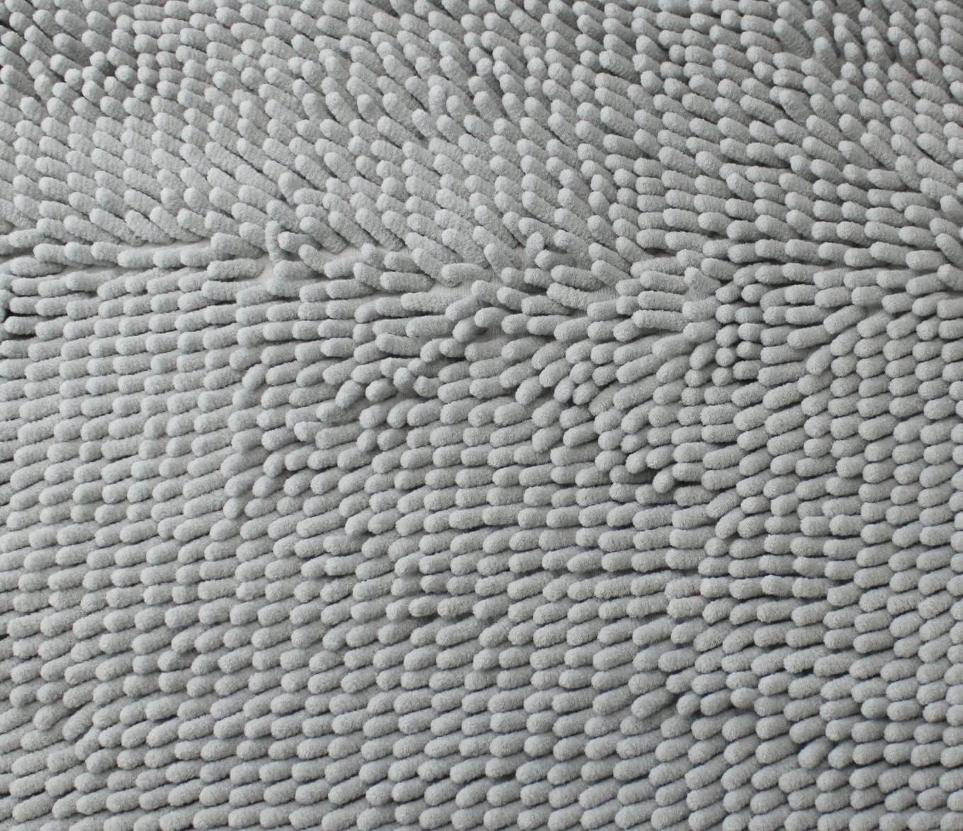 Dependable Industries Luxurious Shaggy Bath Mat