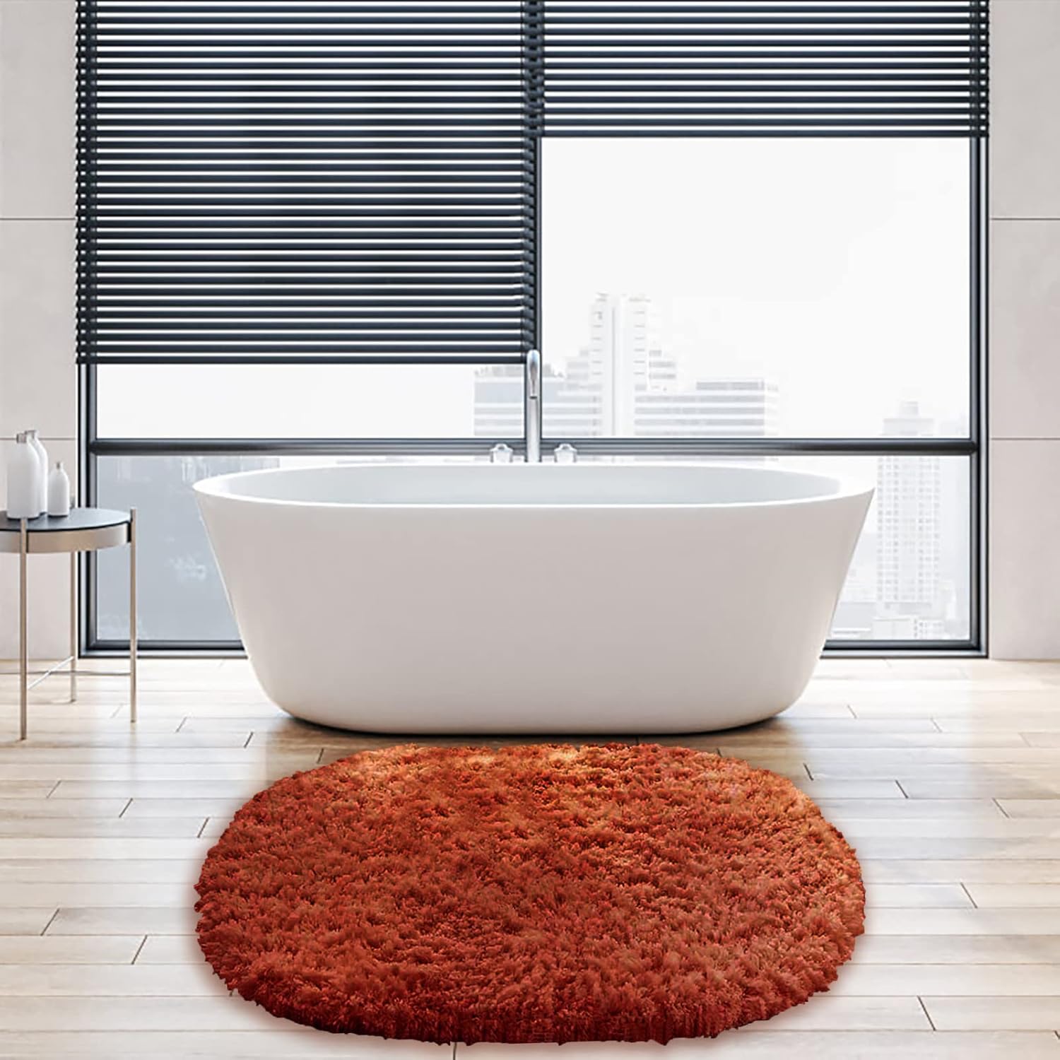 KELINFONG 27x18 Extra Soft Non-Slip Bath Rug Set