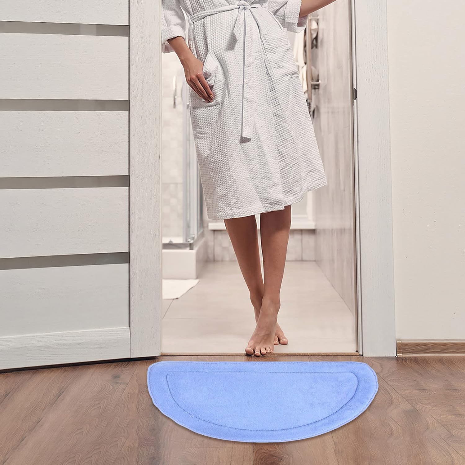 Extra Soft Absorbent Bath Rug Mat Non-Slip Quick Dry