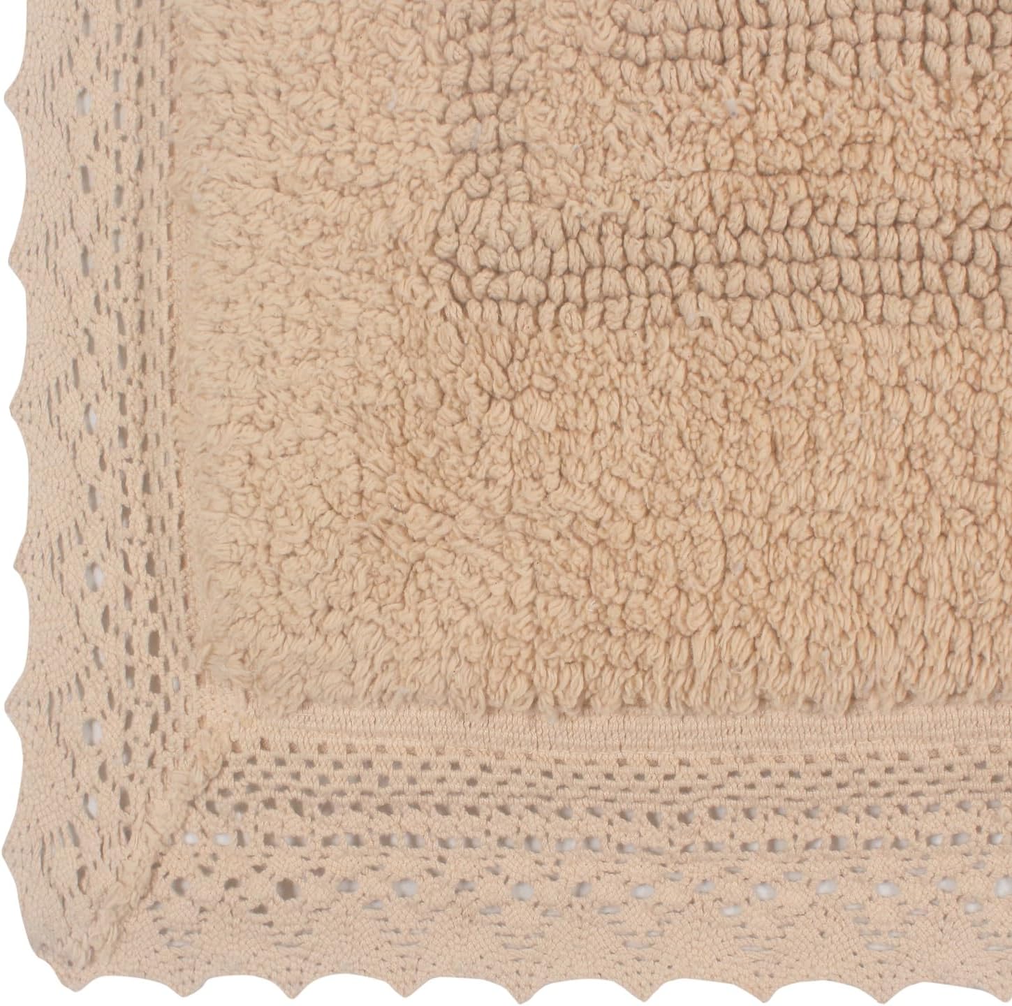 Home Weavers Reversible Bathmat 24x40 Linen Cotton