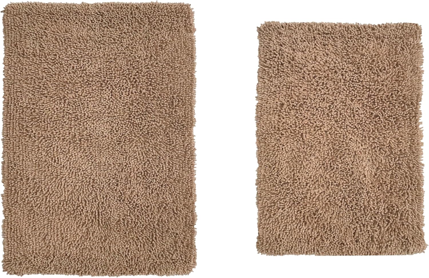 Home Weavers Fantasia Bath Rug Set 2 Piece Non-Slip 100 Cotton