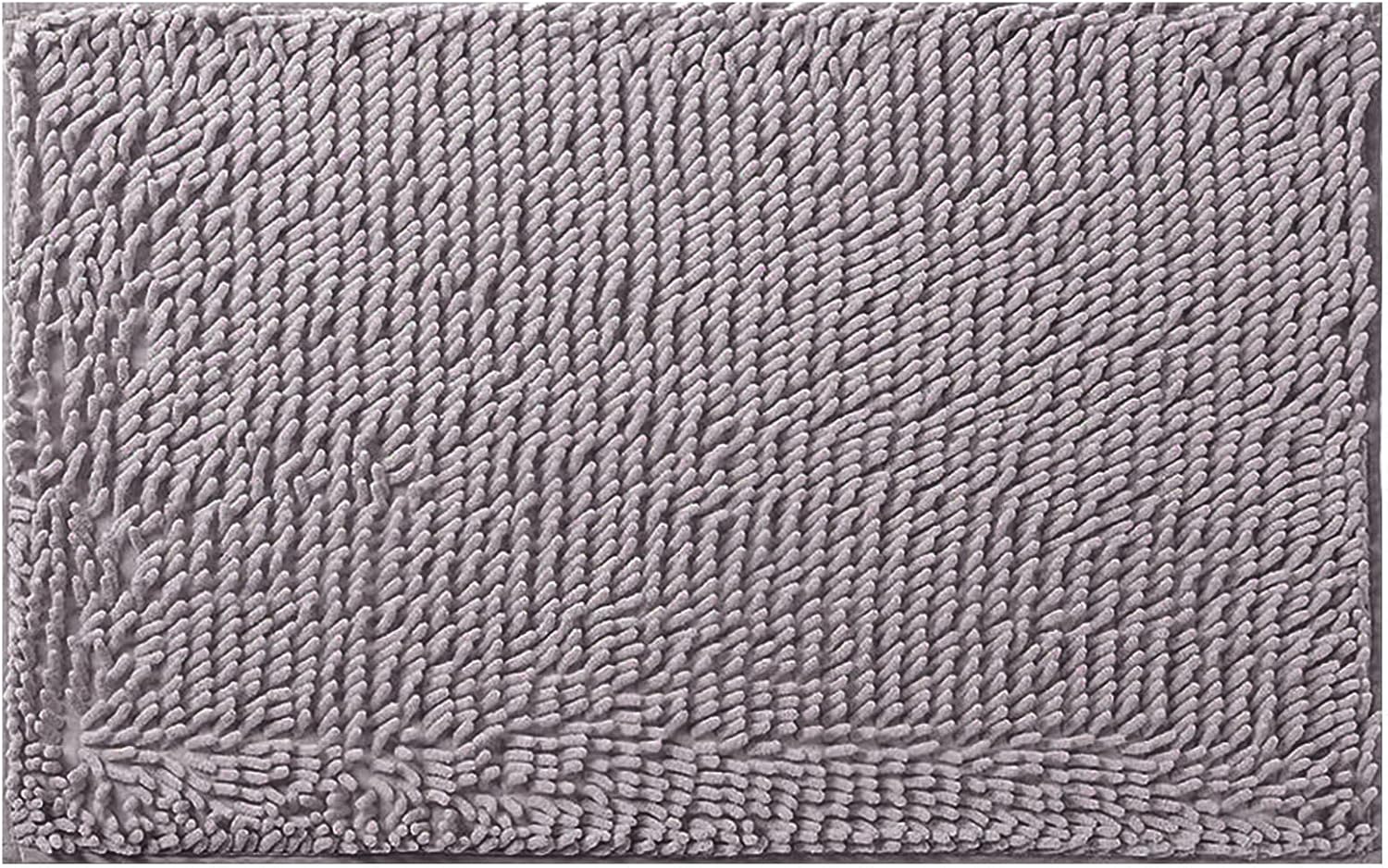 Scceatti 35x24 Non Slip Absorbent Shower Rug
