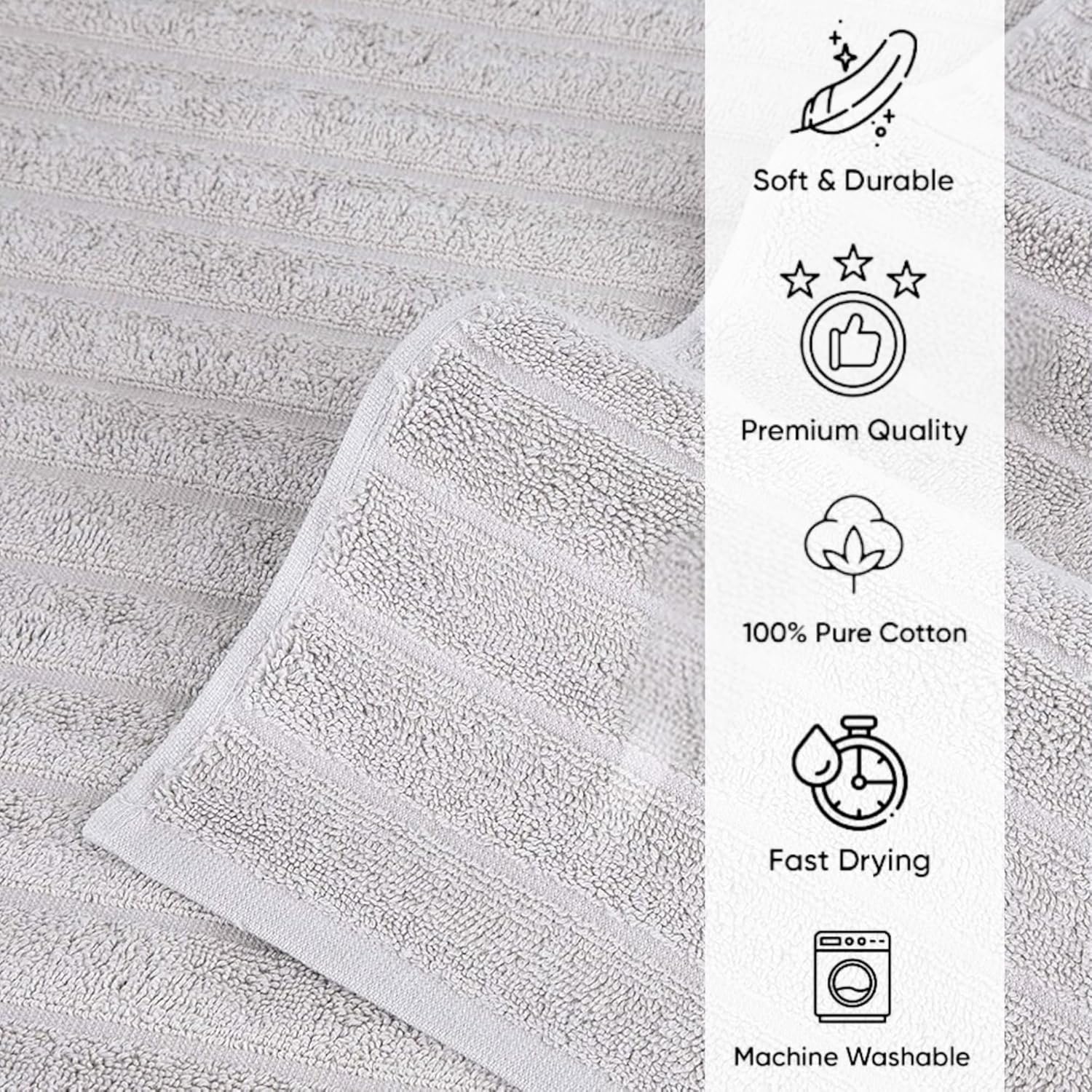 Classic Turkish Towels CTT - 2 Piece Bath Mats Set