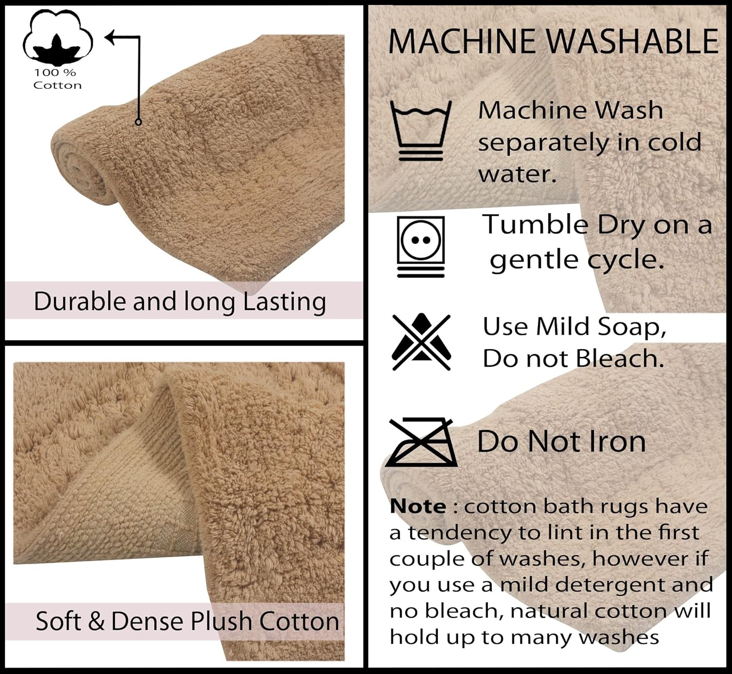 Home Weavers Classy Bathmat 2 Piece Set